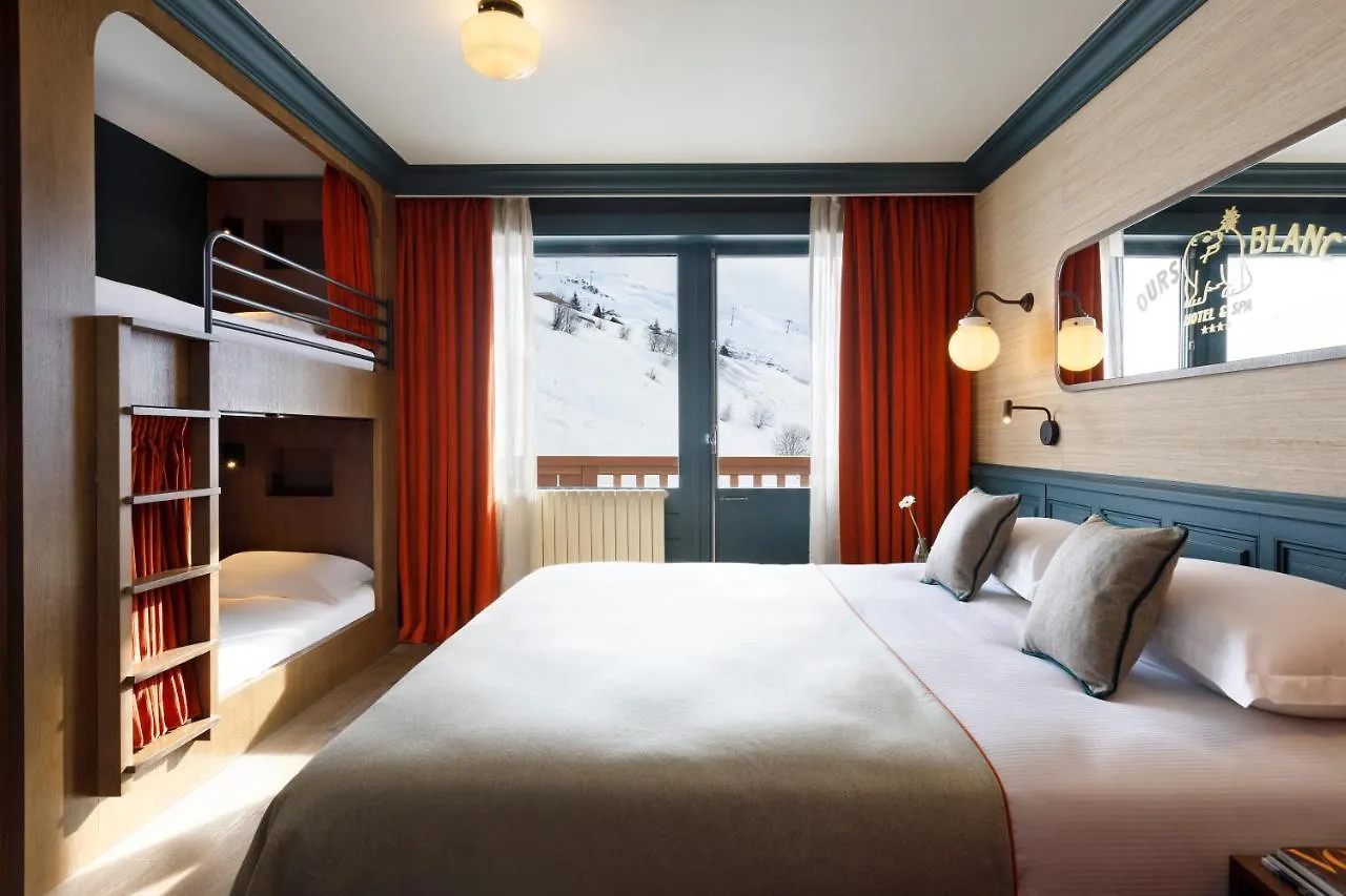 Ours Blanc Hotel&Spa Saint-Martin-de-Belleville 4*,  Francie